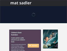 Tablet Screenshot of matsadler.com